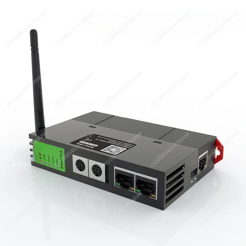 BCNet-FX-S is suitable for  FX series (round port) to MC, MODBUS TCP (wireless)