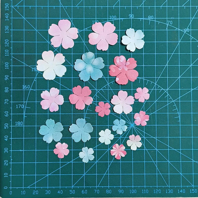 New Flower cutting die mould scrapbook decoration embossed photo album decoration card making DIY handicrafts