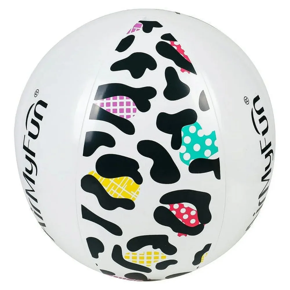 Leopard Print Beach Ball Beach Balls for Kids Beach Toys Pool Toys Outdoor Water Activities for Adults and Kids Party Supplies