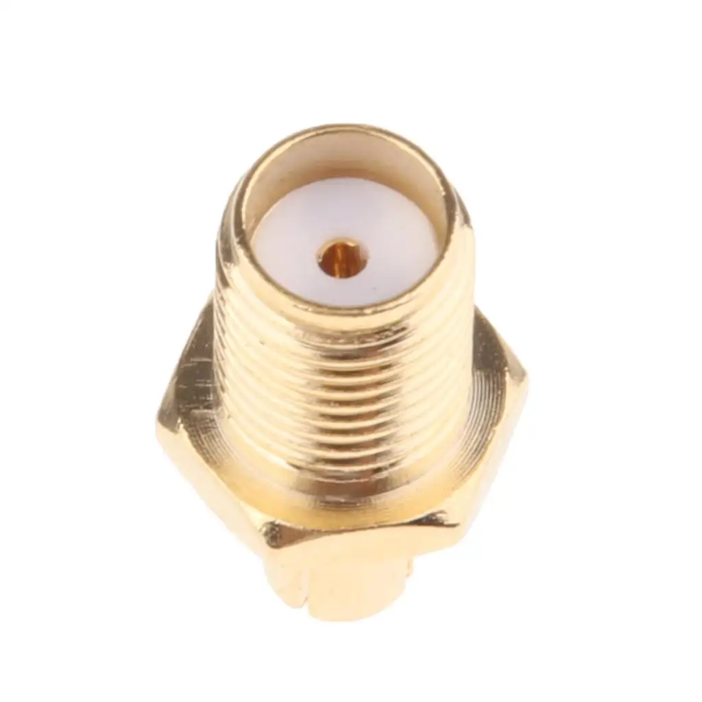 SMA Female to TS9 Male Adapter Alloy Coaxial Connector RF Coaxial Cable Converter for Wireless Device Projects