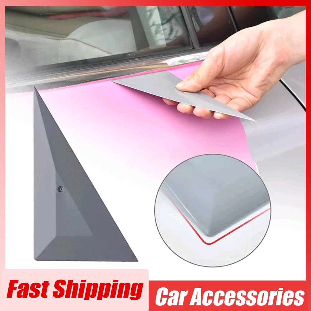 

2 шт., пленка для кузова автомобиля, треугольный скребок для карт, инструменты для установки автомобильной пленки, автоскребок для зазора окна, скребок, автомобильный инструмент, аксессуары