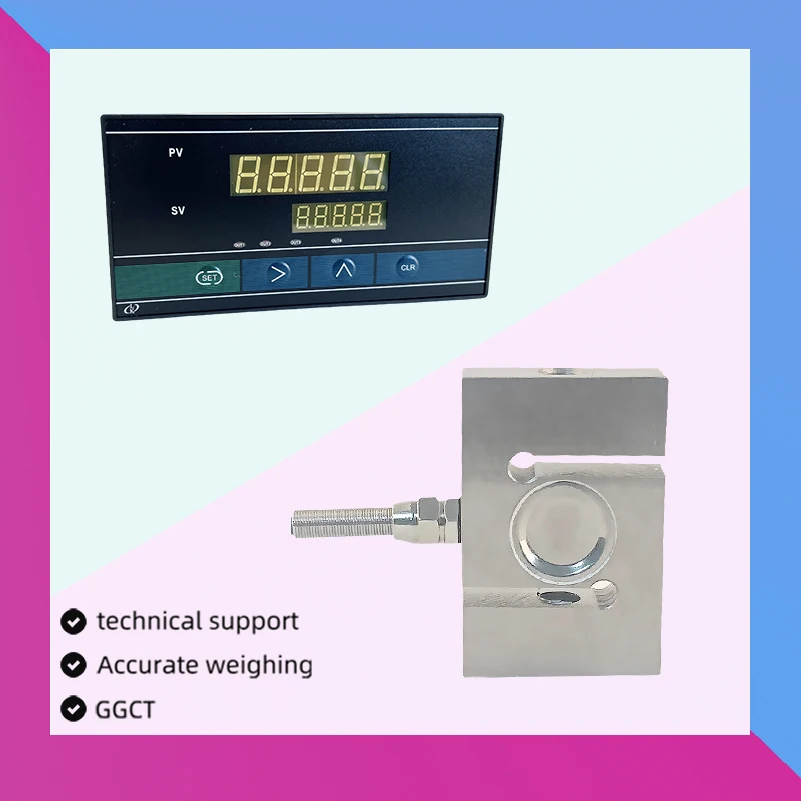 S-type Load Cell Weight Sensor Digital Weight Indicator Tension & Compression Force Sensor for Education Industrial Weighing Use