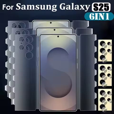 360° Full Cover Butterfly Hydrogel Film For Samsung S25 S24 S23 S22 S21 S20 Ultra S10 Plus S21 FE S10E Screen Protector Film