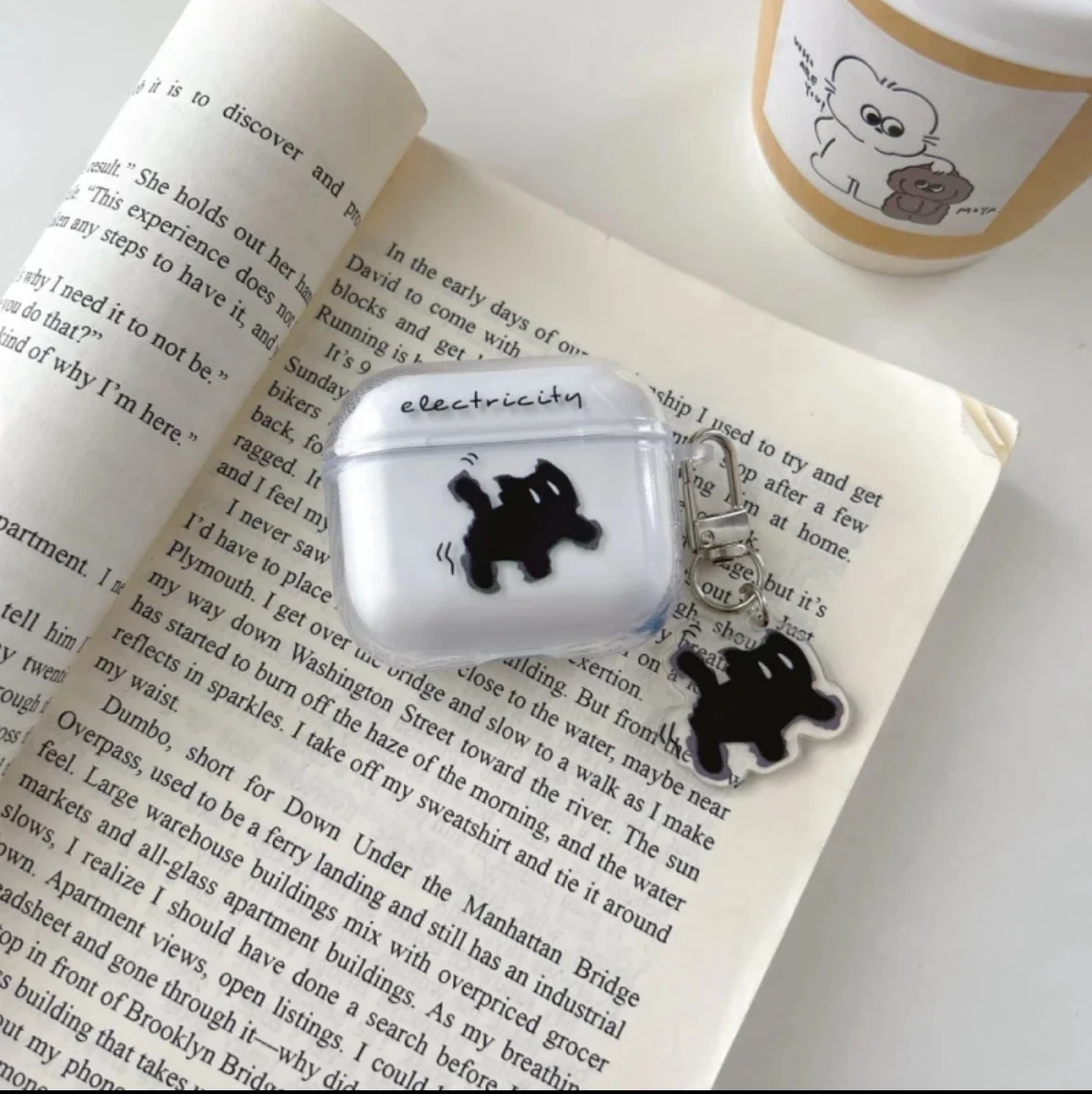 حافظة سماعة رأس كرتونية لأجهزة Apple Airpods 4 2 3 1 Pro2 3 غطاء لطيف سماعة لاسلكية تعمل بالبلوتوث غطاء حماية مع قلادة #2