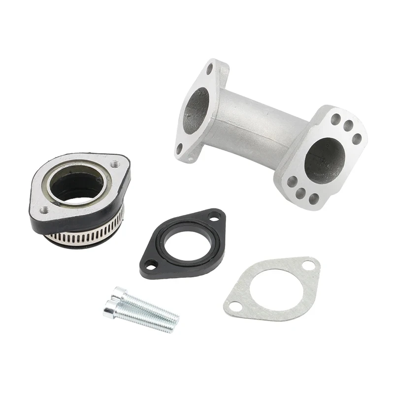 Alconstar-Carburator Intake Pipe Manifold For Motorcycle 125cc 140cc 150cc 160cc Pit Dirt Bike ATV VM22 PZ19 PZ26 Carburetor