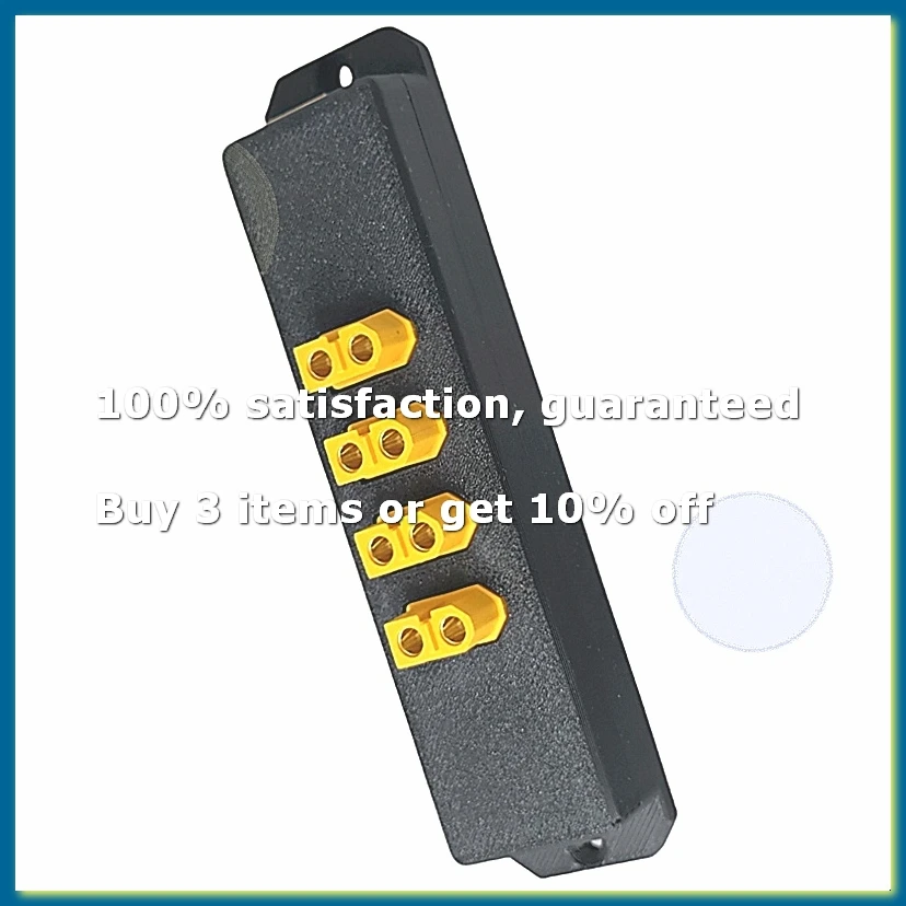Dual-Channel Power Distribution Board Input Four-Channel Output 2000W RC Aircraft Model Robot Power Supply Module-DT30