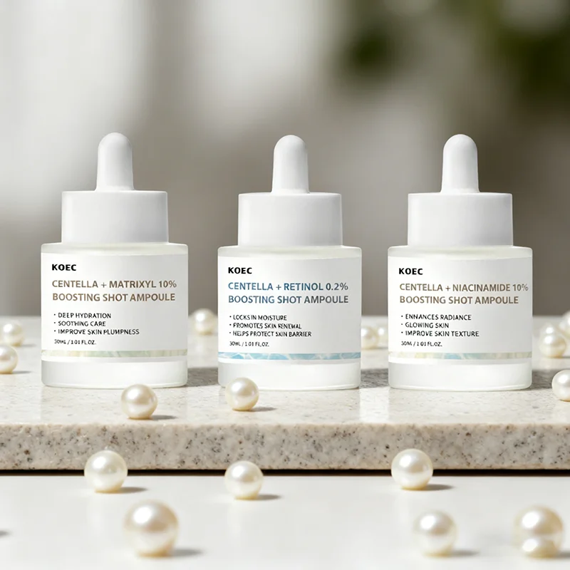 Brand Centella Face Essence, Retinal Shot Tightening Booster For Firm Skin Niacinamide Deep Hydrate Moisturizer Korean Skincare