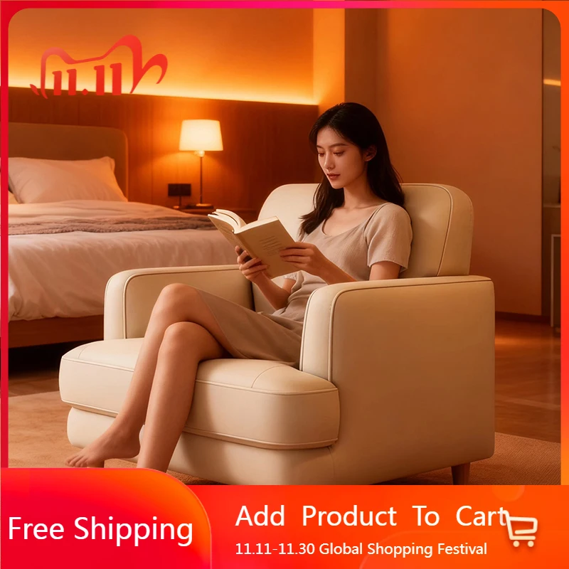 

Nordic Comfortable Living Room Chairs Ergonomic Relax Reading Bedroom Living Room Chairs Designer Modern Fauteuil Home Furniture