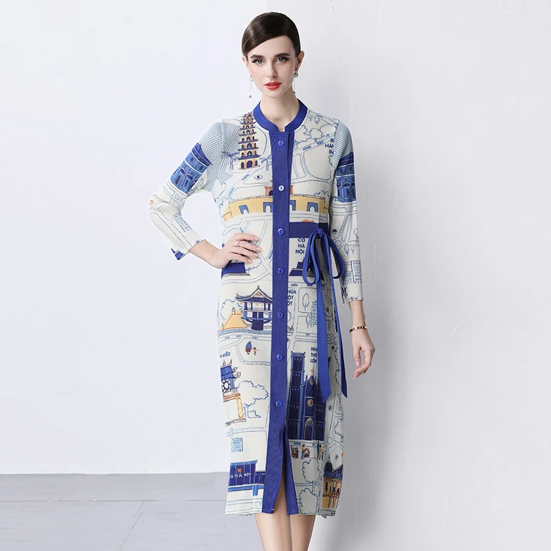 ربيع وصول قميص نسائي فستان المتخصصة الراقية سليم المناسب الشكل الاغراء الحد من العمر الوقوف طوق أزرار صف واحد