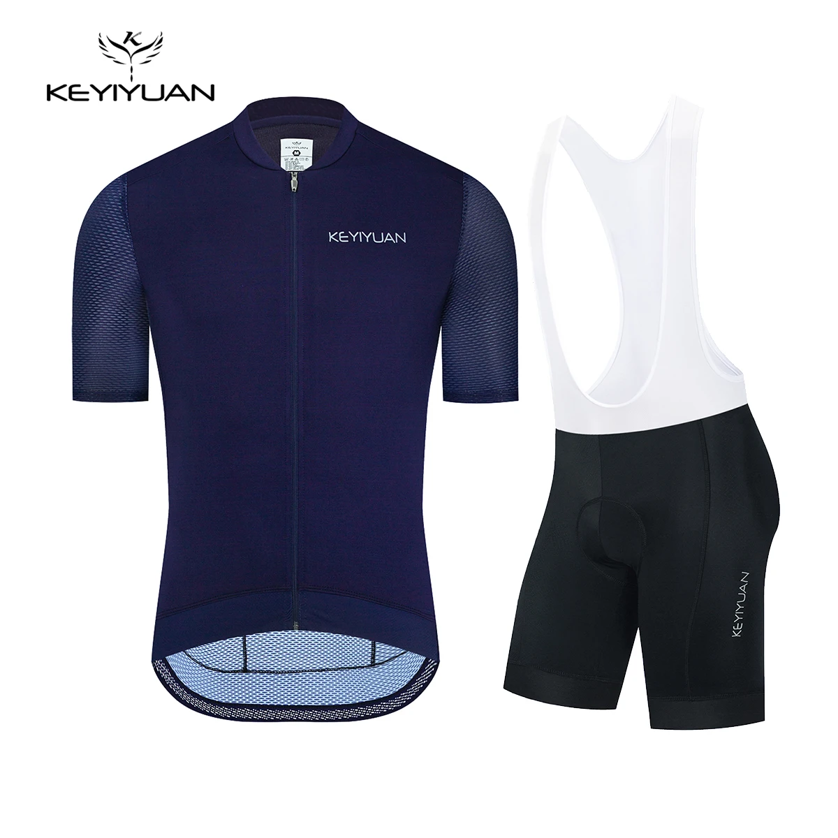 

KEYIYUAN Athletic Edition Quick-Dry Cycling Sets Mountain Bike Uniform New Summer Mans Cycling Jersey Set Road Bicycle Jerseys