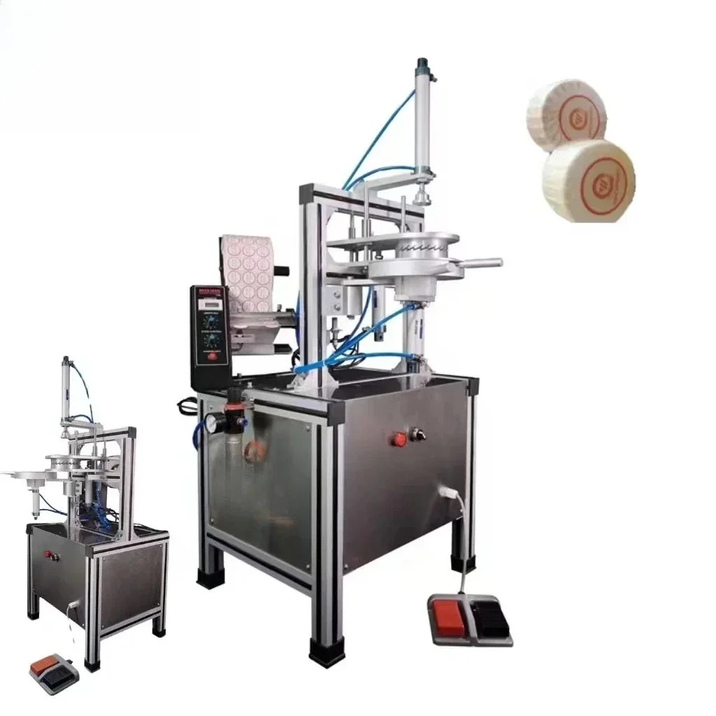 Soap Packaging eco friendly Semi Auto Soap Wrapping Machine for Pleated