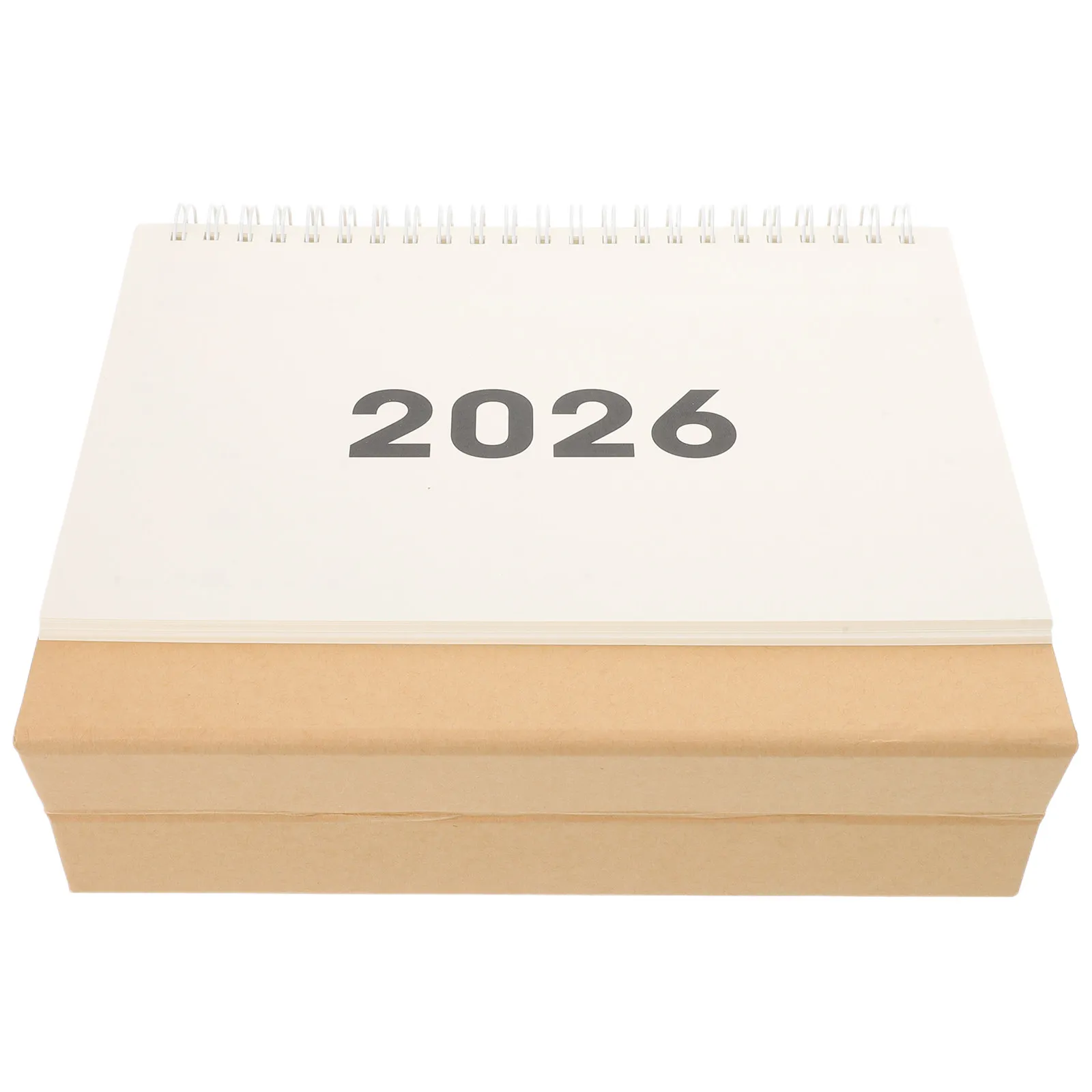 

1Set Minimalist Desk Calendar 2025-2026 Vertical Standing Monthly Planner October 2025 December 2026 Large Note Space Desktop