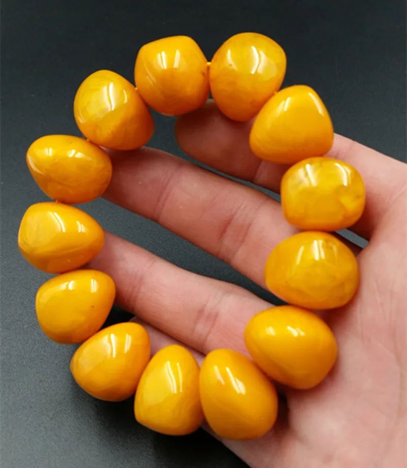 

New product promotion with bead chicken oil yellow bracelet accessories jewelry