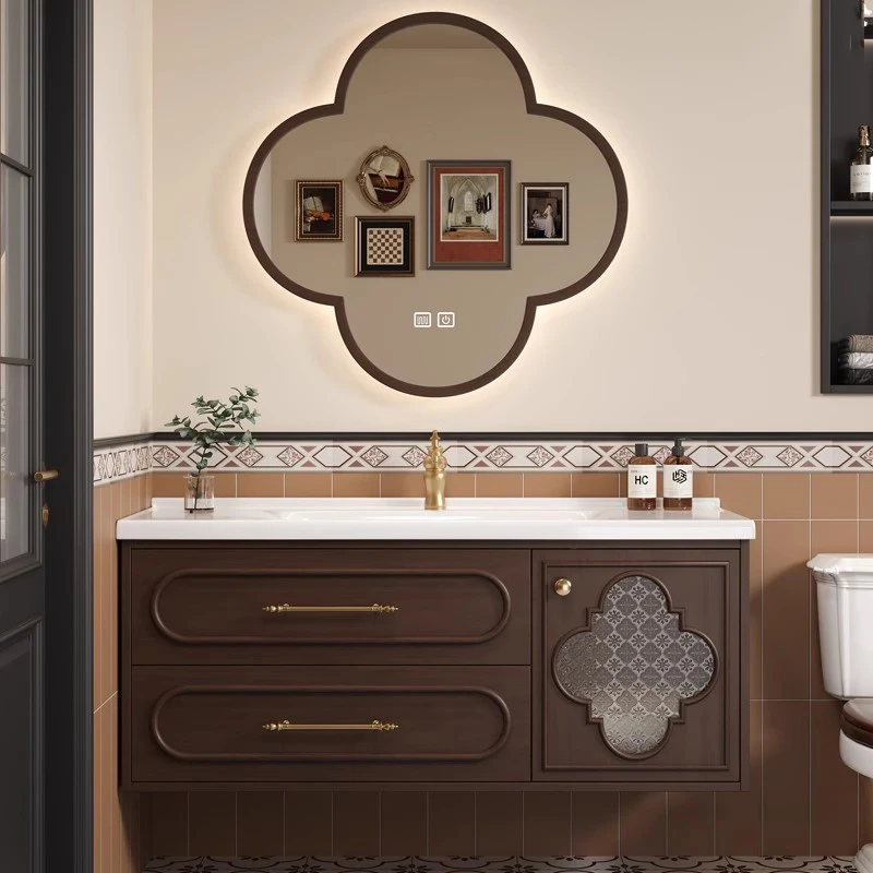 Organizer Mirror Bathroom Cabinet Perfume Vanity Shelves Wall Cupboard Makeup Space Saver Luxury Archivadores Trendy Furniture