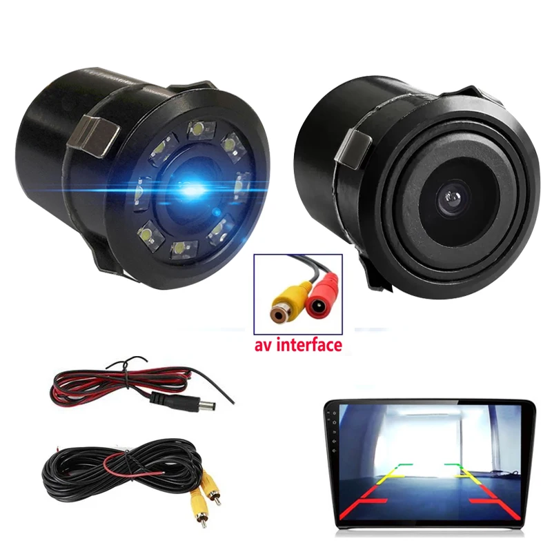 Car Reversing Camera 18.5CCD High-Definition Night Vision Reversing Monitoring Automatic Parking