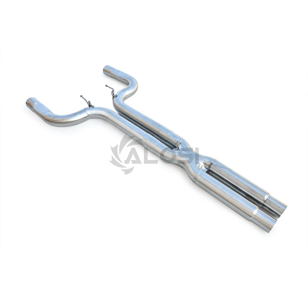 High Flow X-Pipe Exhaust Mid Pipe with Resonator Delete for Maserati Levante 3.0T 2016-2023