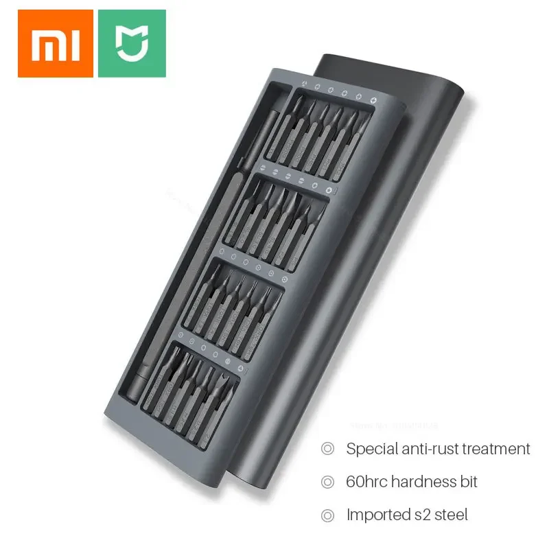 Original Xiaomi Mijia Wiha ScrewDriver 24 in 1 Precision Magnetic Screwdriv Magnetic Bits Kit Screw Driver Repair Tools