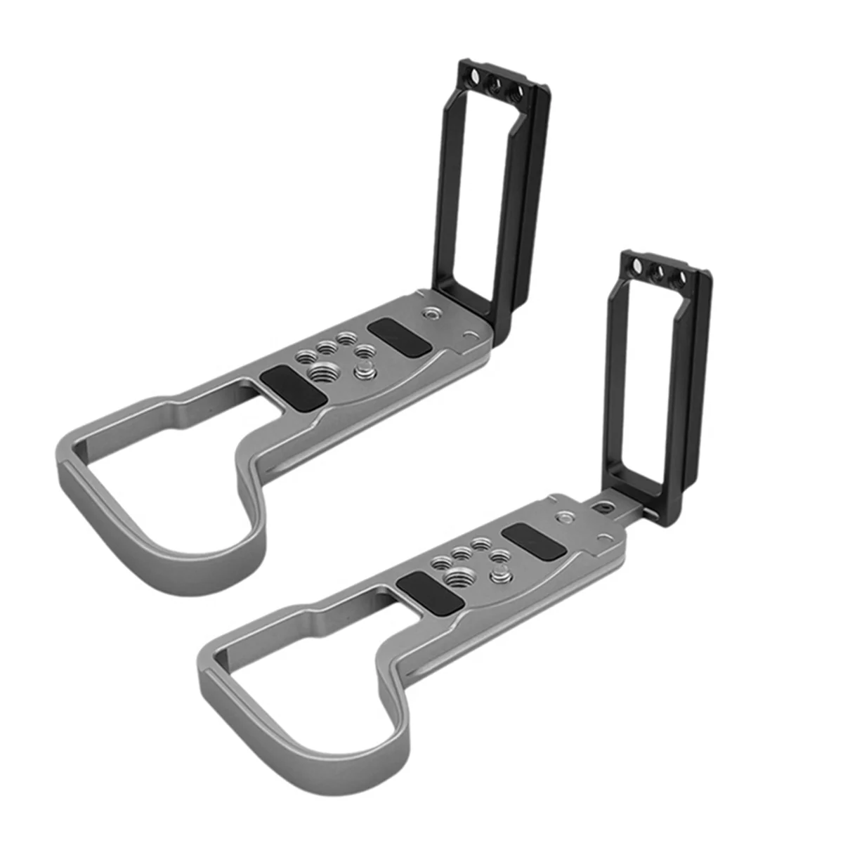 Câmera ajustável vertical de liberação rápida l placa/suporte aperto de mão para panasonic s5ii g9ii câmera prata