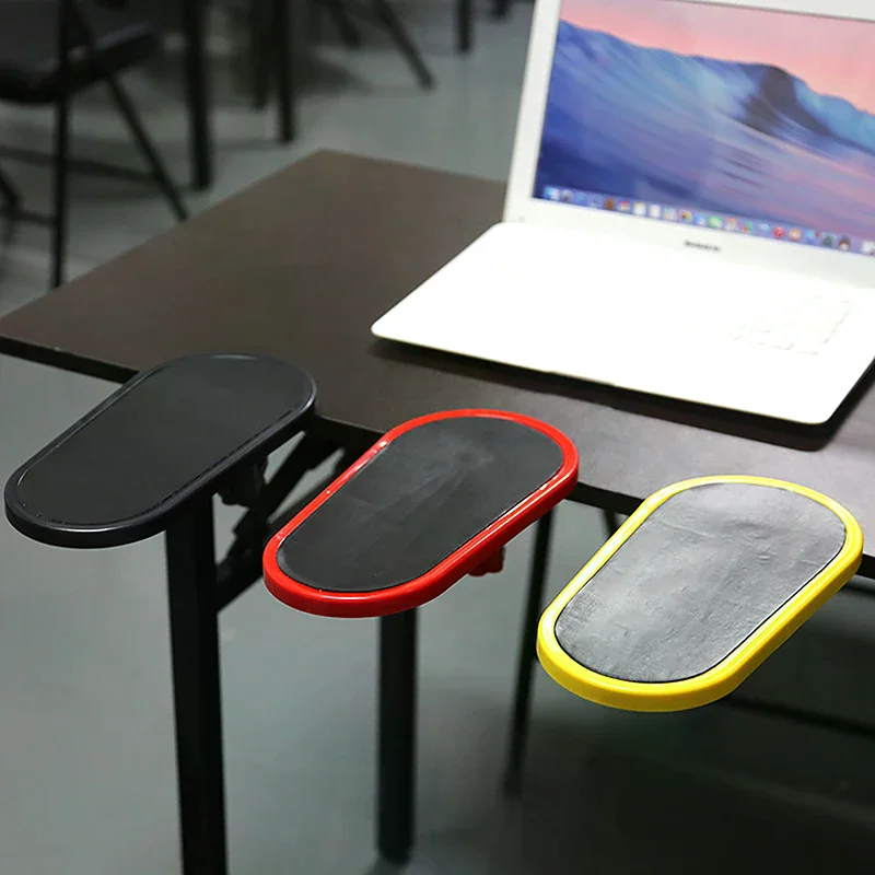 Computer Arm Rest For Desk Adjustable Ergonomic Wrist Rest Support For Keyboard Armrest Extender Rotating Mouse Pad Holder