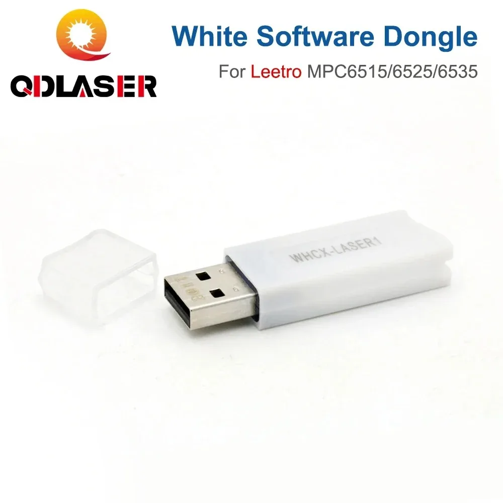 QDLASER USB White Software Dongle for MPC6525 MPC6535 MPC6565 CO2 Laser Engraver Machine Controller System