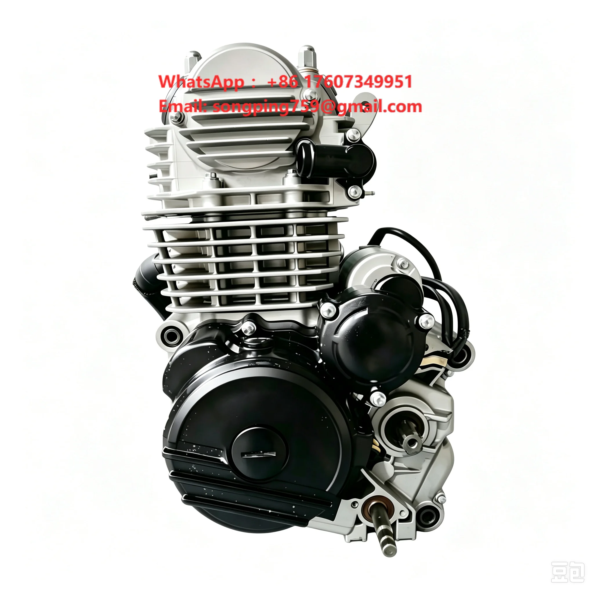 350cc 21kW 28N.m CB350-F Water Cooled Motorcycle Engine Single Cylinder 4 Stroke Electric Kick Start 5 Speed for Dirt Bike