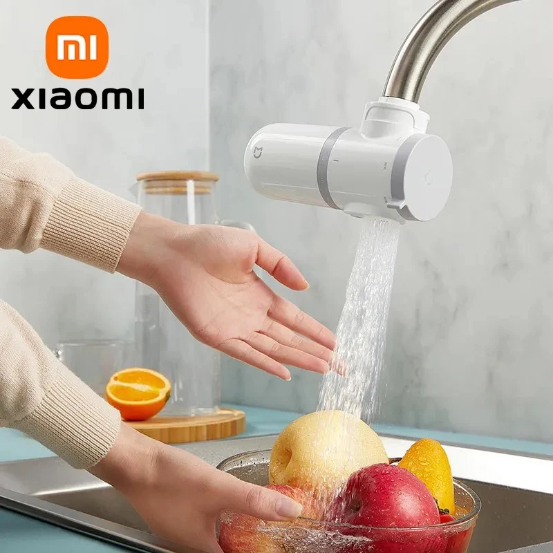 Xiaomi Water Faucet Purifiers Kitchen Faucet Percolator Water Filter Activated Carbon Filteration Device Rust Bacteria Removal