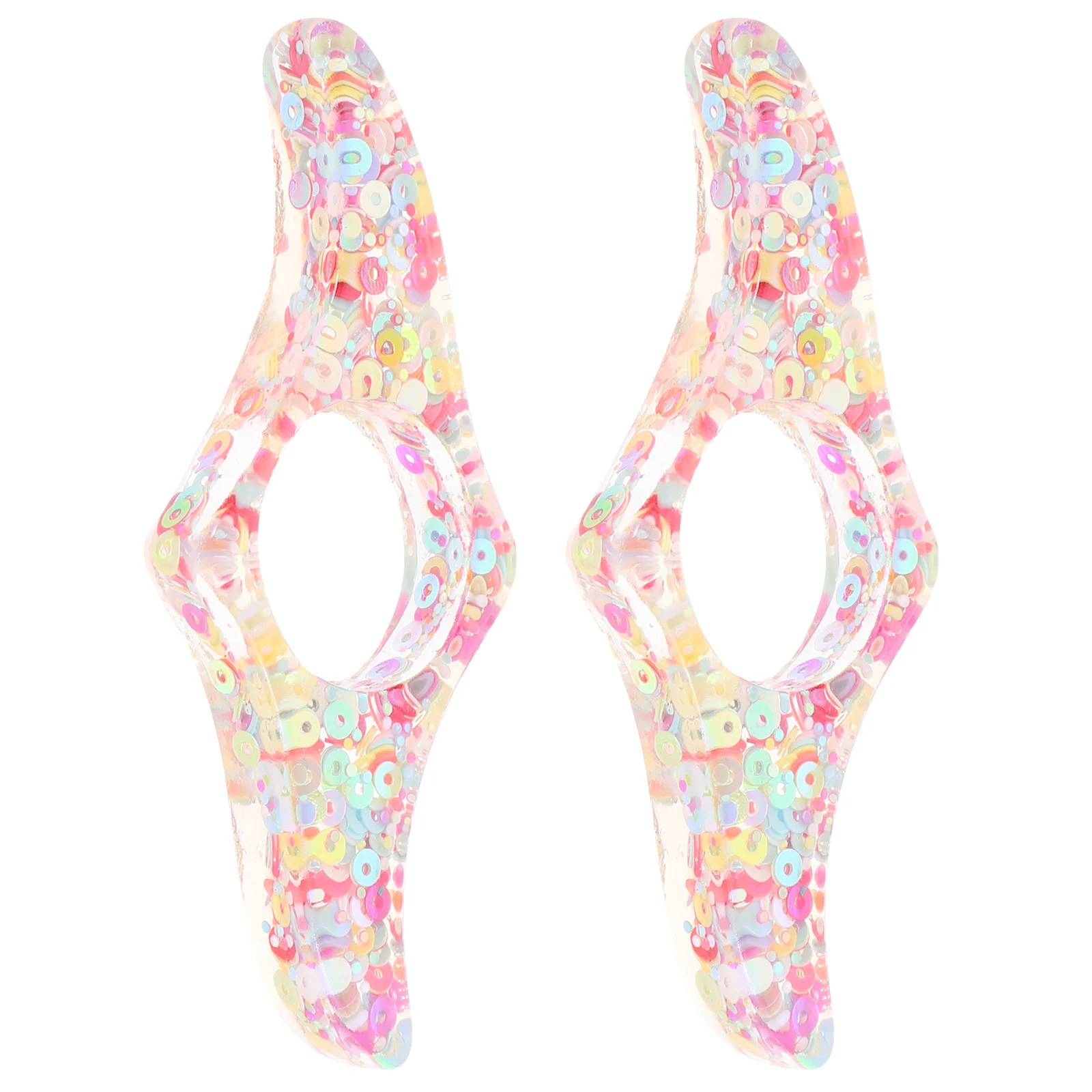 2Pcs Thumb Book Page Holder Portable Lightweight Reading Supply for Book Lovers Comfortable Smooth Texture Thumb Page Holder