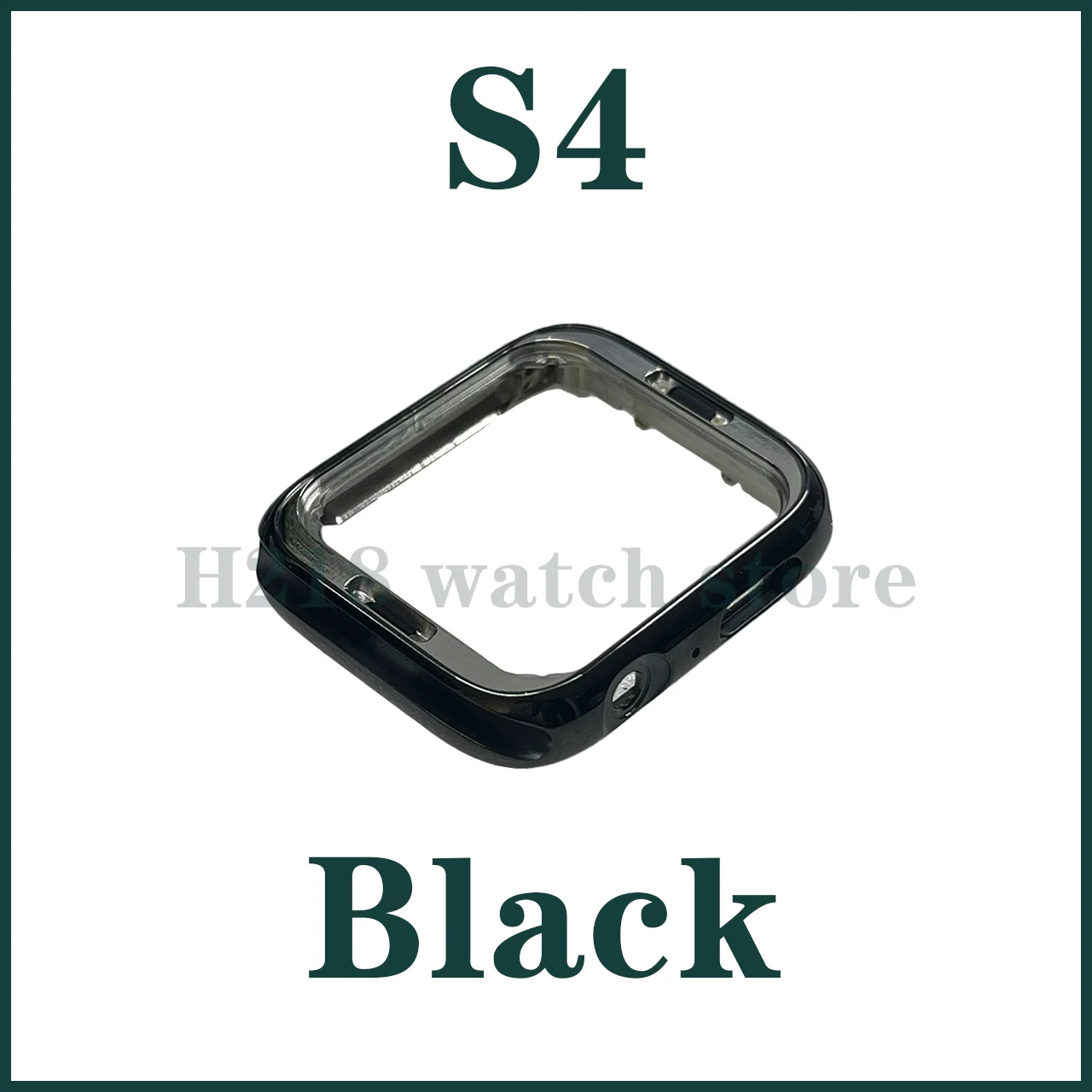 New  Stainless Steel Middle Frame For Apple Watch Series 4 5 6 7SE 40 41 44MM 45MM Bezel Body Plate Chassis Replacement Parts