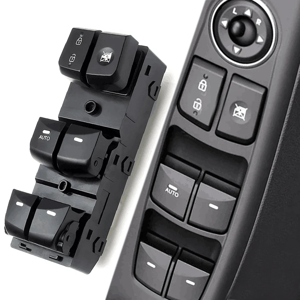 Front Left Power Window Door Main Control Switch For Hyundai Elantra Lang Move 2012 2013 2014 2015 2016,93570-4V000