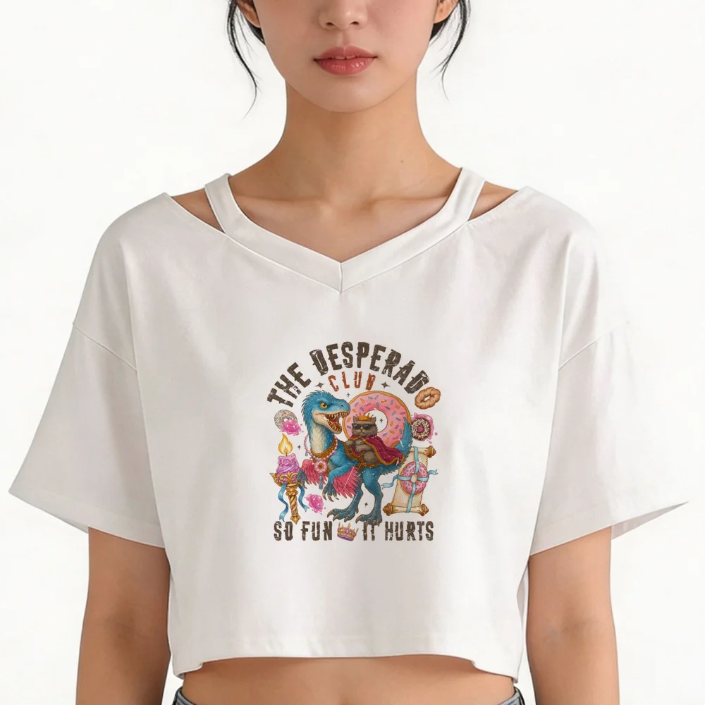 Dungeon Crawler Carl cropped top shoujo cute scene  dollette manga japanese top tees summer dollette jojifuku