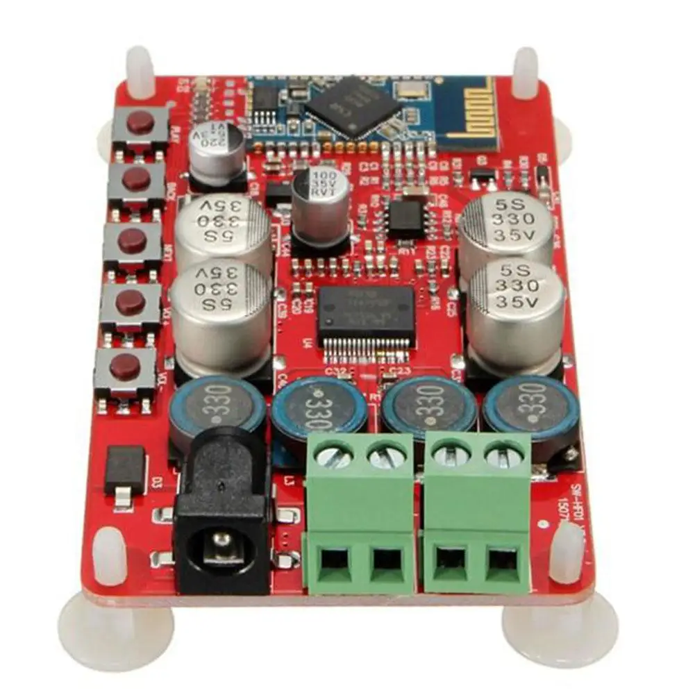 TDA7492P 50W+50W Wireless Bluetooth-compatible 4.0 Audio Receiver Digital Amplifier Board(Red Board)