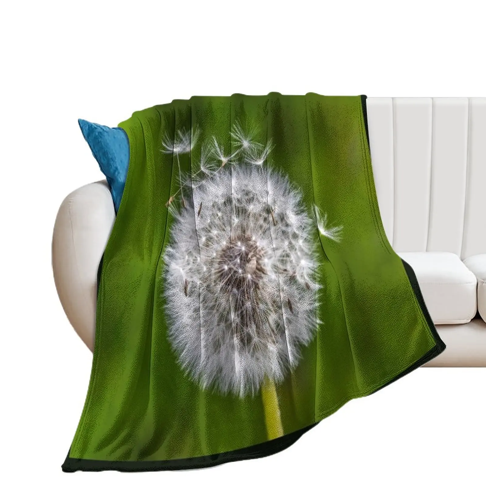 Gift idea dandelion photo Throw Blanket valentine gift ideas Retros Blankets