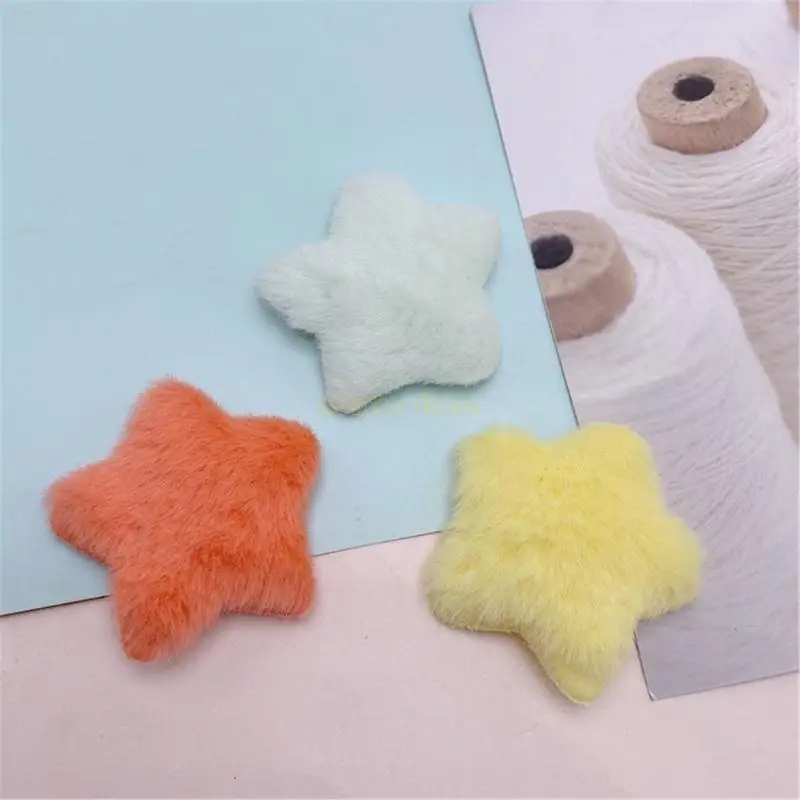 31BF Hairhoop Appliques Handmade Star Conjunto 20 faixas artesanais Fazendo suprimento