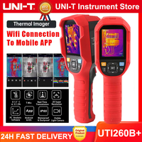 UNI-T UTi260B+ handheld infrared thermal imager -20~550 ℃ WiFi 25Hz, Super-IR 512X384, PCB, thermal blanket detection tool