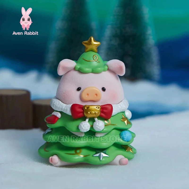 LuLu the Piggy Christmas Land Blind Box Toy Mystery Box Mistery mistiosa Action Figure Surpresa Cute Model regalo di compleanno