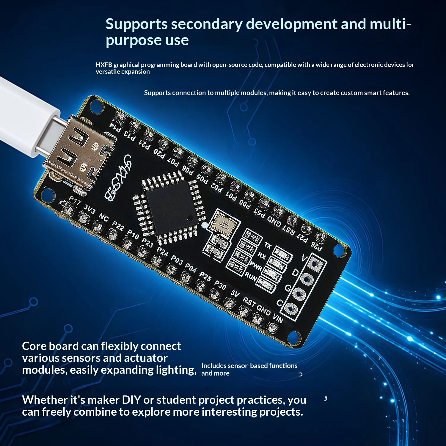 Ultrasonic Sensor Smart Trash Bin DIY Electronics Kit, Automatic Servo Lid, Microcontroller STEM Programming Project