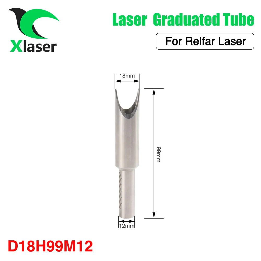 XLaser Relfar 눈금 튜브 깍지 고정 체중계 튜브, FWH20-S10B FWG20-S20C FWH30-D10A 핸드헬드 레이저 청소 용접 헤드용