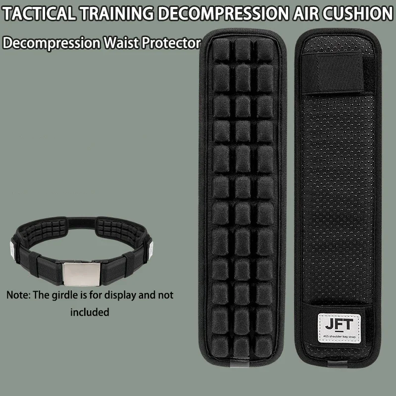 Military Tactical Belts Pad Air Bag Training Lumbar Support Decompression Waist Pad Heat Dissipation Lumbar Pad Accessories