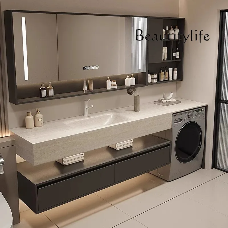 

SS Luxury Black Bathroom Cabinet Storage Modern Space Saving Bathroom Cabinet Storage Narrow Meuble Salle De Bain Furniture Home