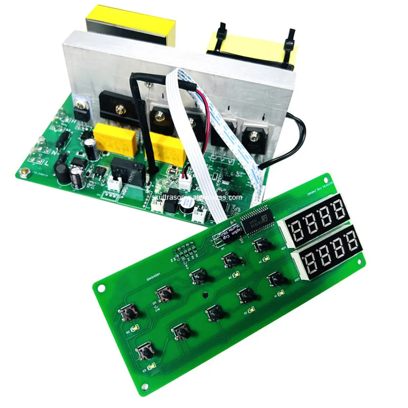 28khz 40khz 200W Ultrasonic PCB Generator Control Board For Home Vegetable And Fruit Cleaning Machine