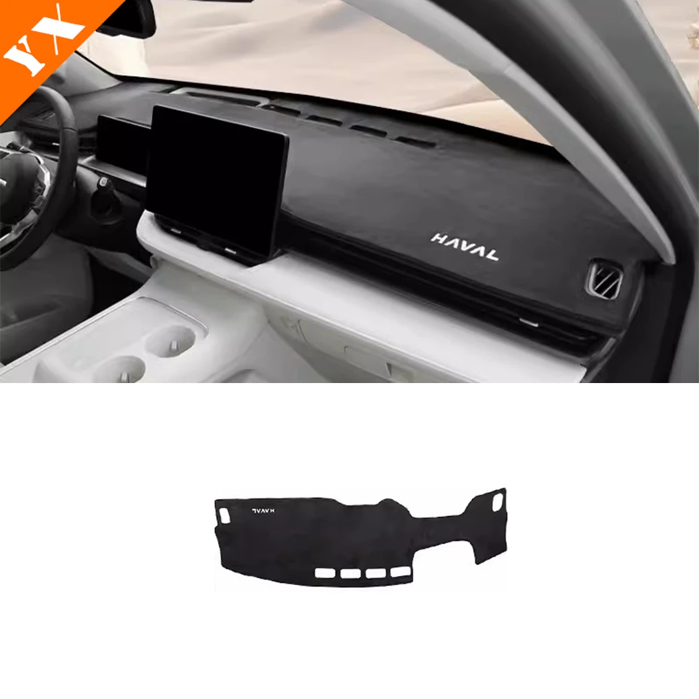 For haval h6 great wall Accessories 2024 Car Dashboard Decor Mat Dustproof Reflective Mat Cover Sunscreen Pad Garnish