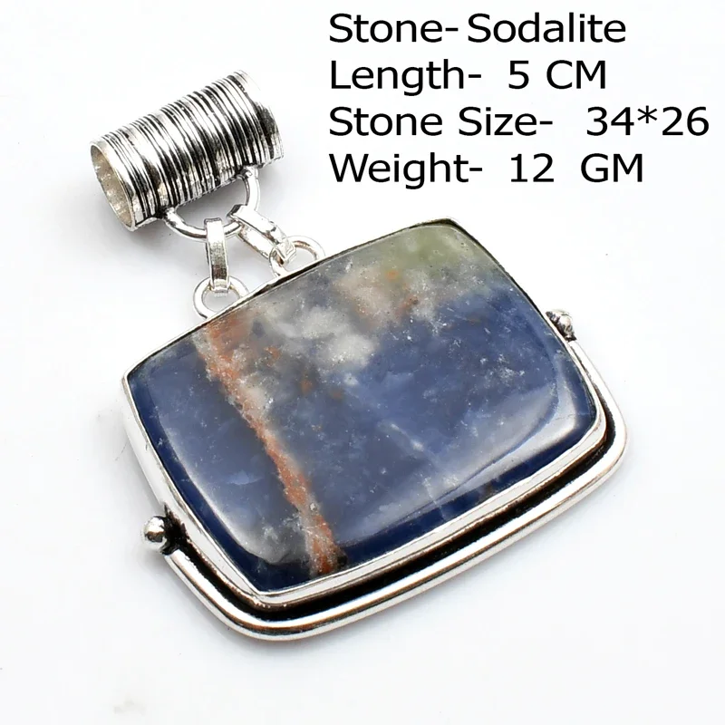 Genuine Black Rutile Pyrite  Azurite  Pendant