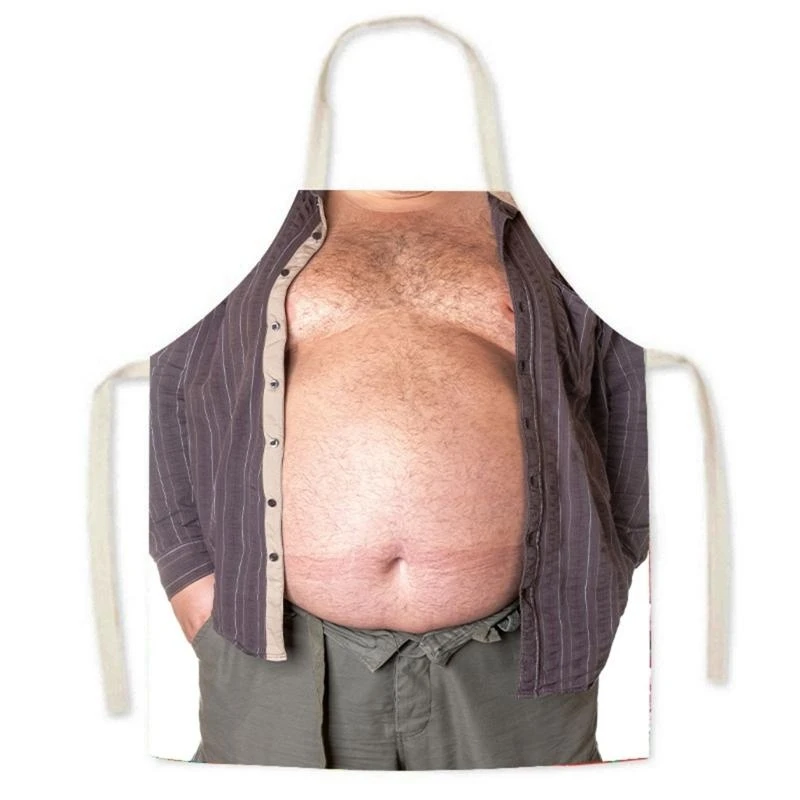 

Creative Printed Apron Adjustable For Home Kitchens And Social Gatherings