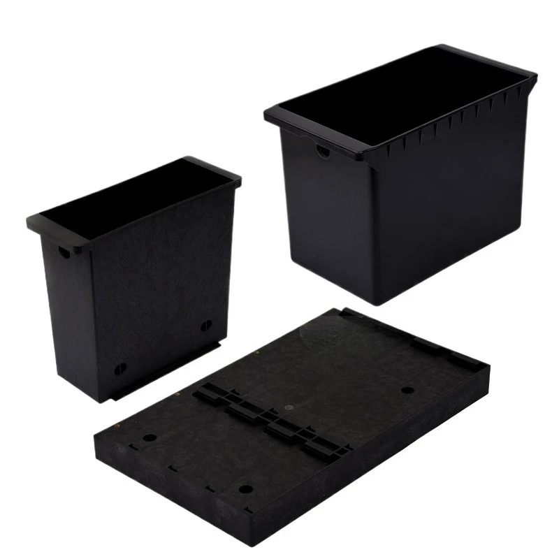 Coin Operated Games Arcade Motor Base Coin Bucket Black Plastic Money Box for Token Dispenser