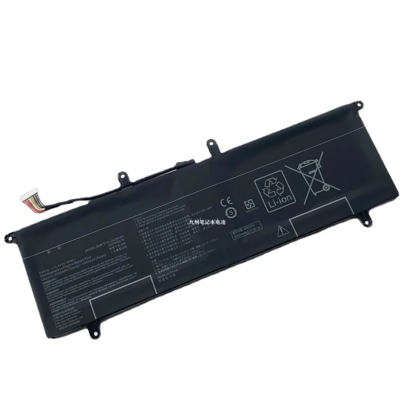 

15.4V 70Wh New C41N1901 Laptop Battery for ASUS ZenBook Duo UX481FA UX481FL UX481F UX481FLY UX4000F UX4000FL 0B200-03520000