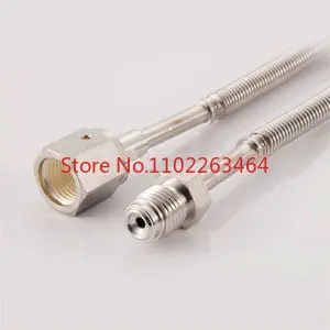 Stainless steel 1/4 3/8 1/2 VCR/VCO head 6/8/10/12mm high purity gas ferrule vacuum bellows