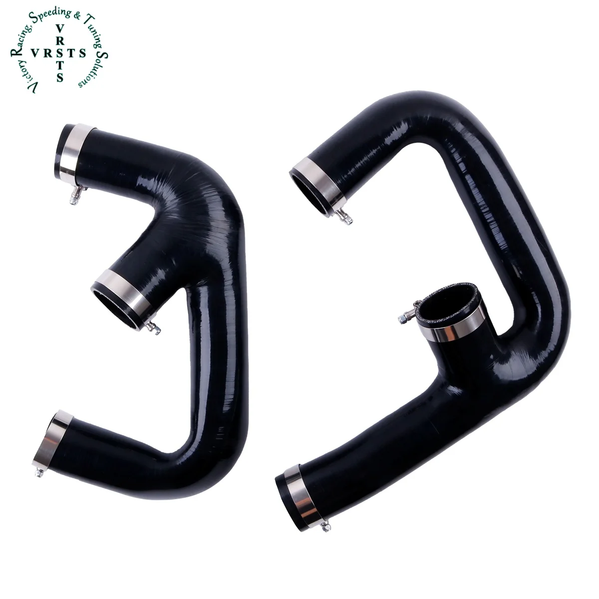 

2PCS For VW Golf R GTI MK7 2.0T 2015+ Performance Car Tools Silicone Hose Kit Upgrade Twin Intercooler Coolant Pipe Tube 4PLY