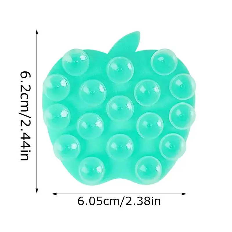 Силиконовый чехол на присоске для телефона, двухсторонняя липкая подставка для телефона на присоске, модная подставка для мобильного телефона, прочный держатель