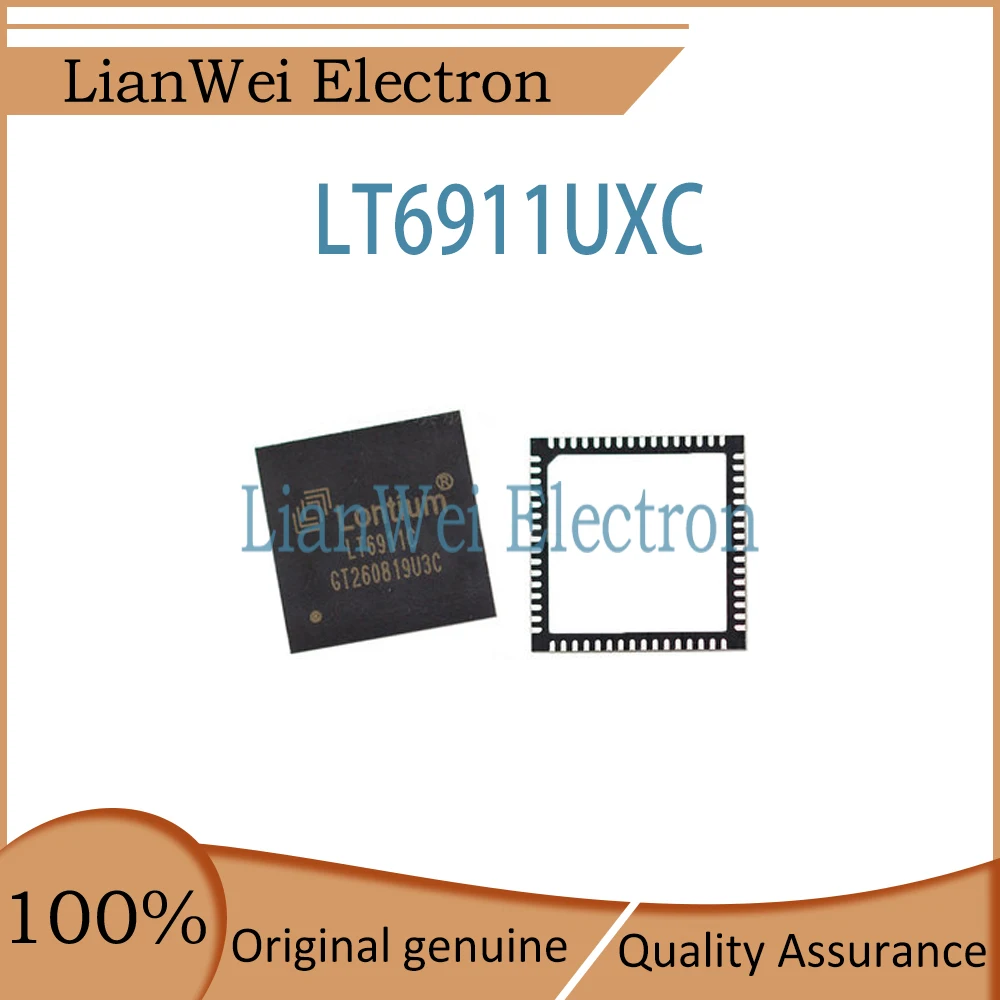 (1-10 Piece)100% New LT6911UXC LT6911 IC Chipset QFN-64