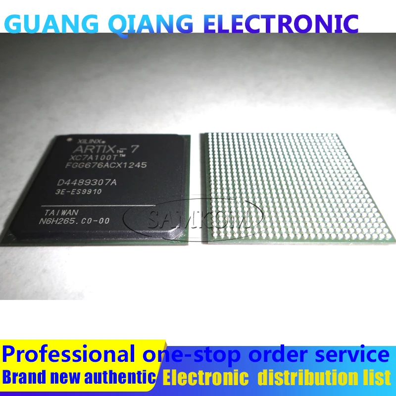 1PCS XC7A100T-3FGG676E IC FPGA 300 I/O 676FBGA